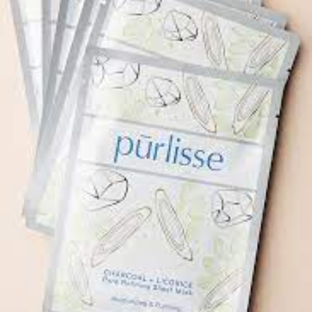 Pūrlisse Charcoal + Licorice Pore Refining Masks